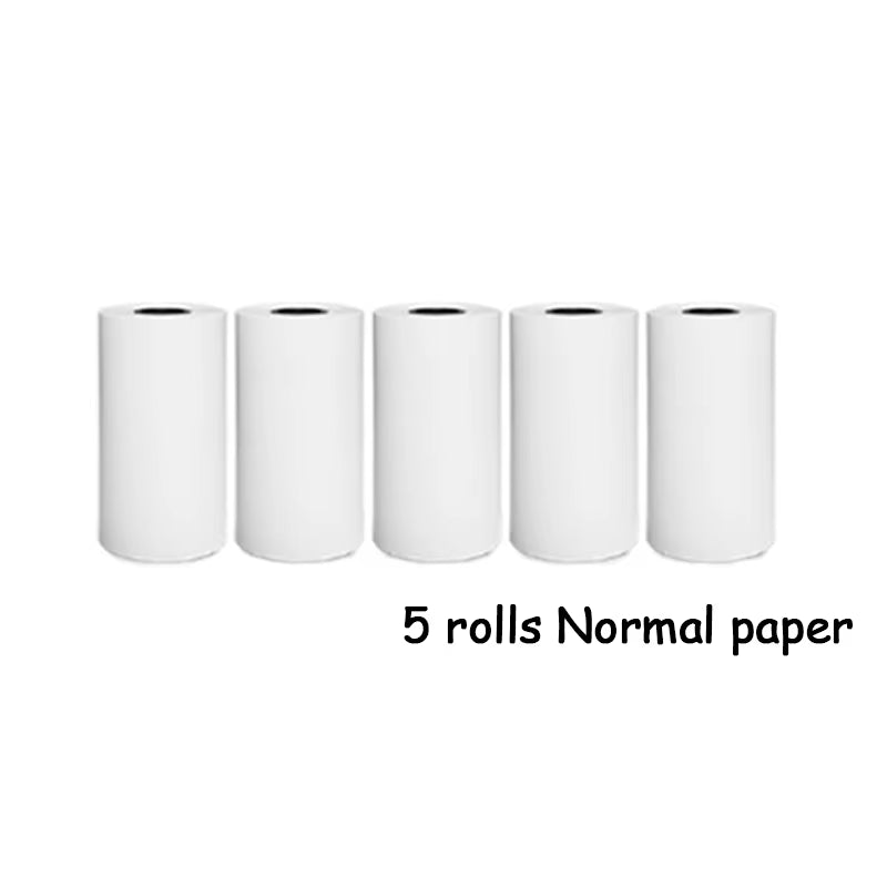 Portable Thermal Printer MINI Wirelessly BT 203Dpi Photo Label Memo Wrong Question Printing with USB Cable Imprimante Portable