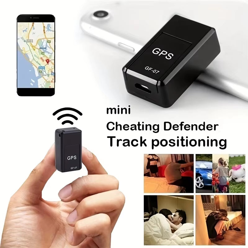 Micro Magnetic GPS Tracker, Vehicle Motorcycle Real-Time Anti-Theft Tracking Monitor, Personal anti Loss Positioning Mini GPS