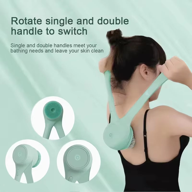 2025 Electric Body Brush Back Scrubber for Shower Electric Body Scrub Brush